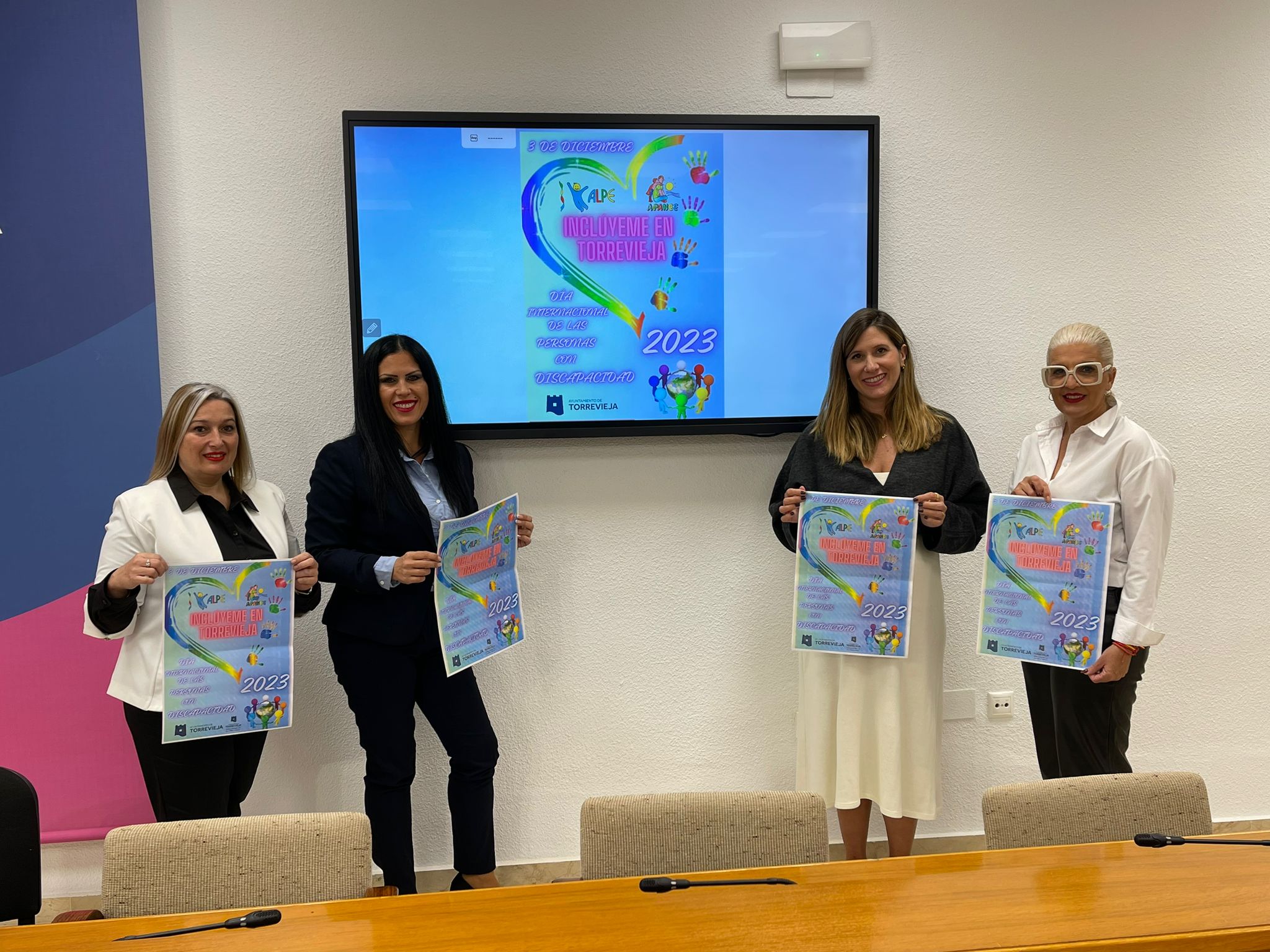 Torrevieja presenta los actos de la semana internacional de las personas con discapacidad Torrevieja presenta los actos de la semana internacional de las personas con discapacidad