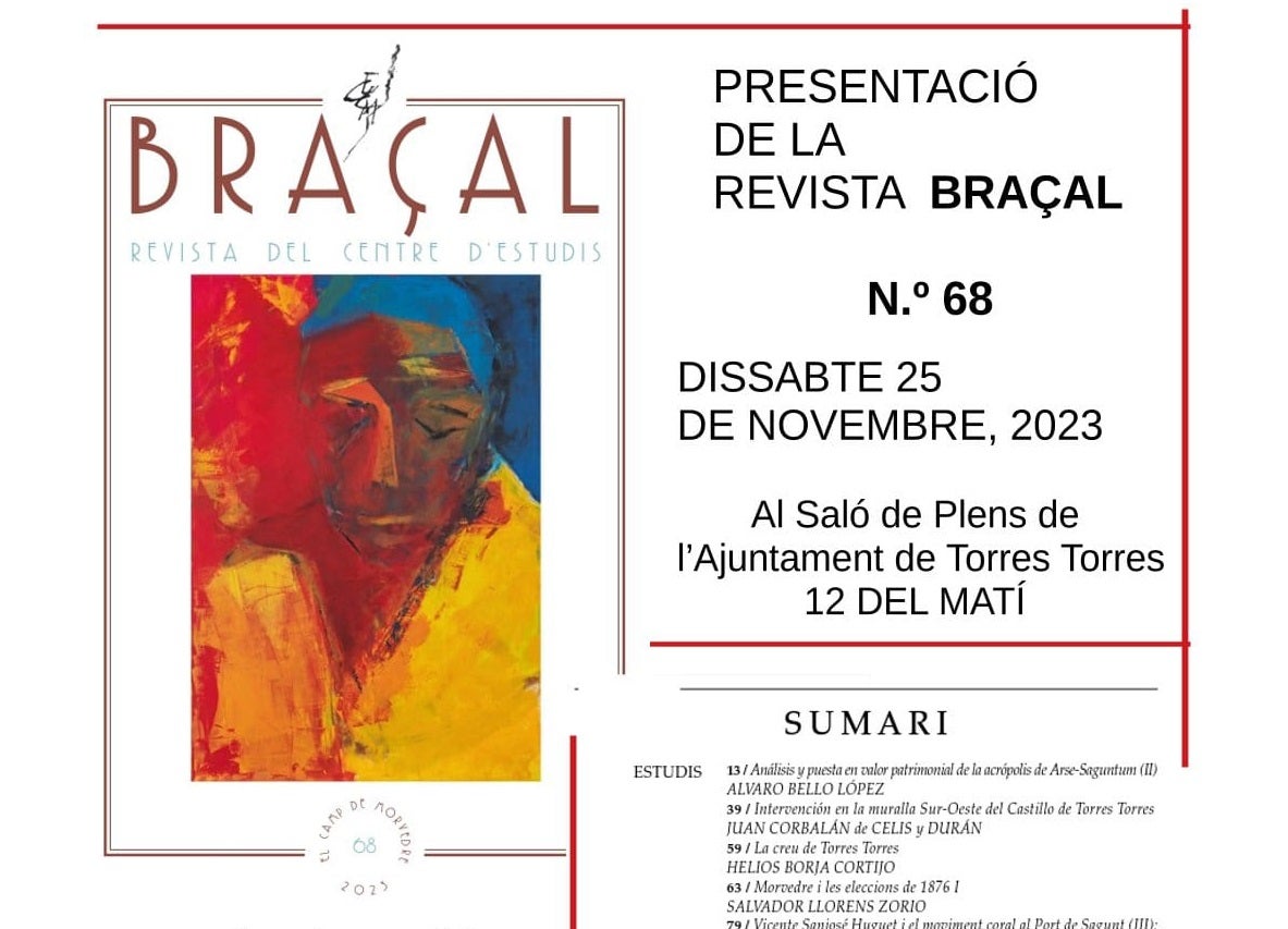 La Revista Braçal llega a las 68 ediciones con una jornada de presentación en Torres Torres La Revista Braçal llega a las 68 ediciones con una jornada de presentación en Torres Torres