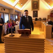 Toma de posesión de Miguel Hervás Toma de posesión de Miguel Hervás