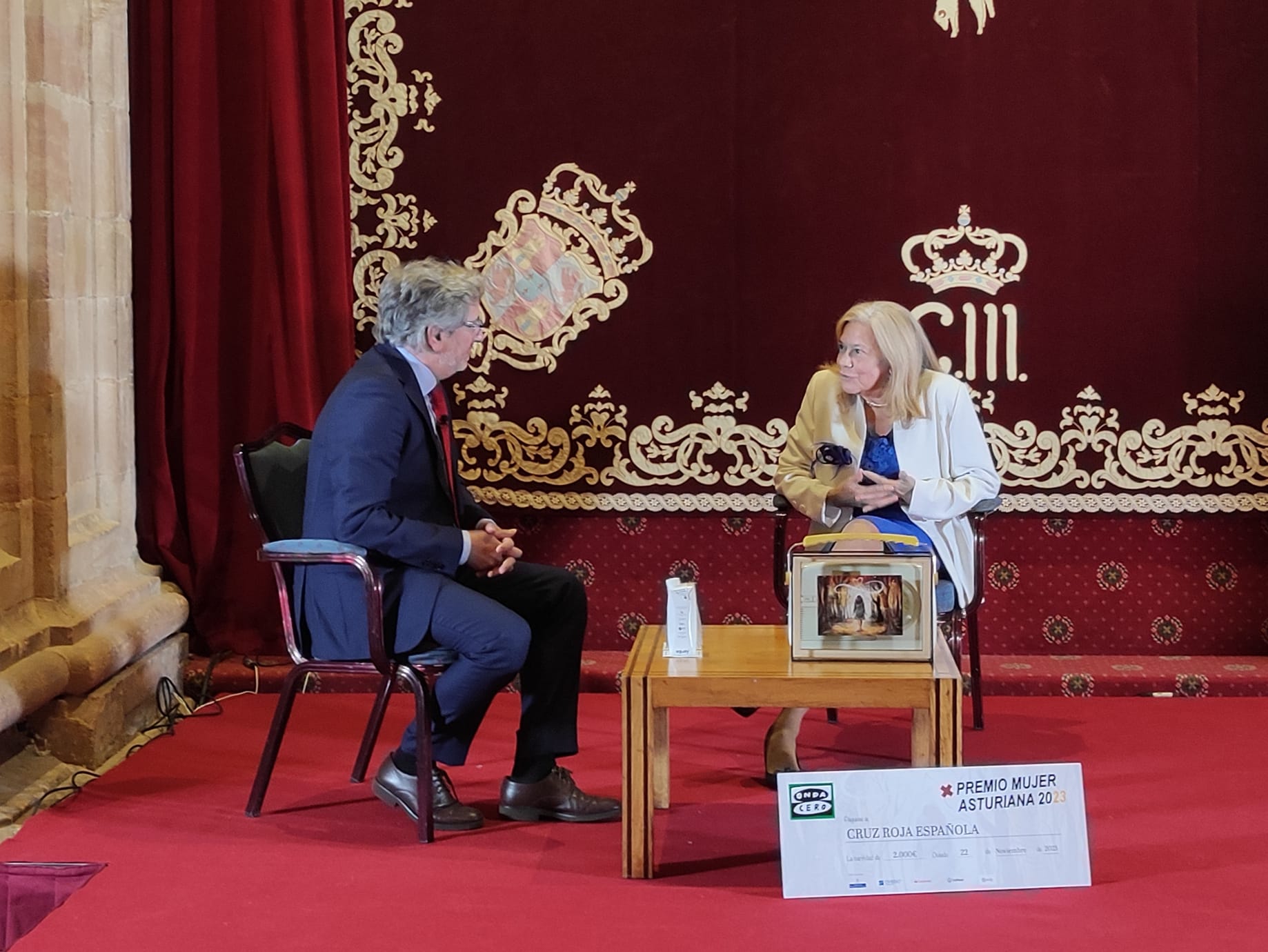 Resumen del acto de entrega del galardón a Consuelo Martínez López Resumen del acto de entrega del galardón a Consuelo Martínez López