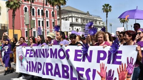 Las concentraciones contra las violencias machistas volver&aacute;n a las calles canarias este 25N