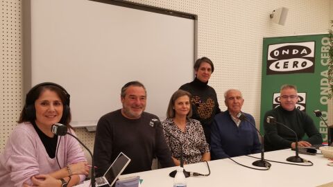 Jos&eacute; Mar&iacute;a Agramont, Conchi Ausejo, Patricia Cueva, F&eacute;lix Rodrigo y F&eacute;lix Palomero