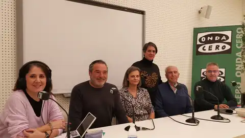 José María Agramont, Conchi Ausejo, Patricia Cueva, Félix Rodrigo y Félix Palomero José María Agramont, Conchi Ausejo, Patricia Cueva, Félix Rodrigo y Félix Palomero