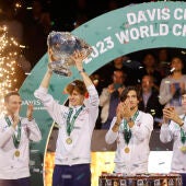 Italia, campeona de la Copa Davis 2023