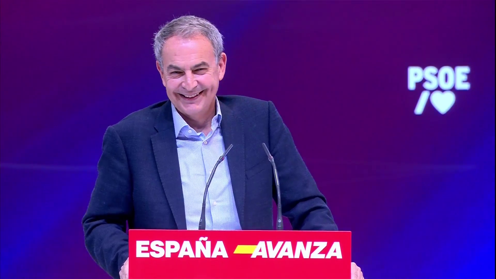 Zapatero desata las carcajadas de los militantes del PSOE al contar la "obsesión" que tiene el PP con Sánchez Zapatero desata las carcajadas de los militantes del PSOE al contar la "obsesión" que tiene el PP con Sánchez