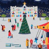 Cartel de la programación de "Santander es Navidad" de 2023