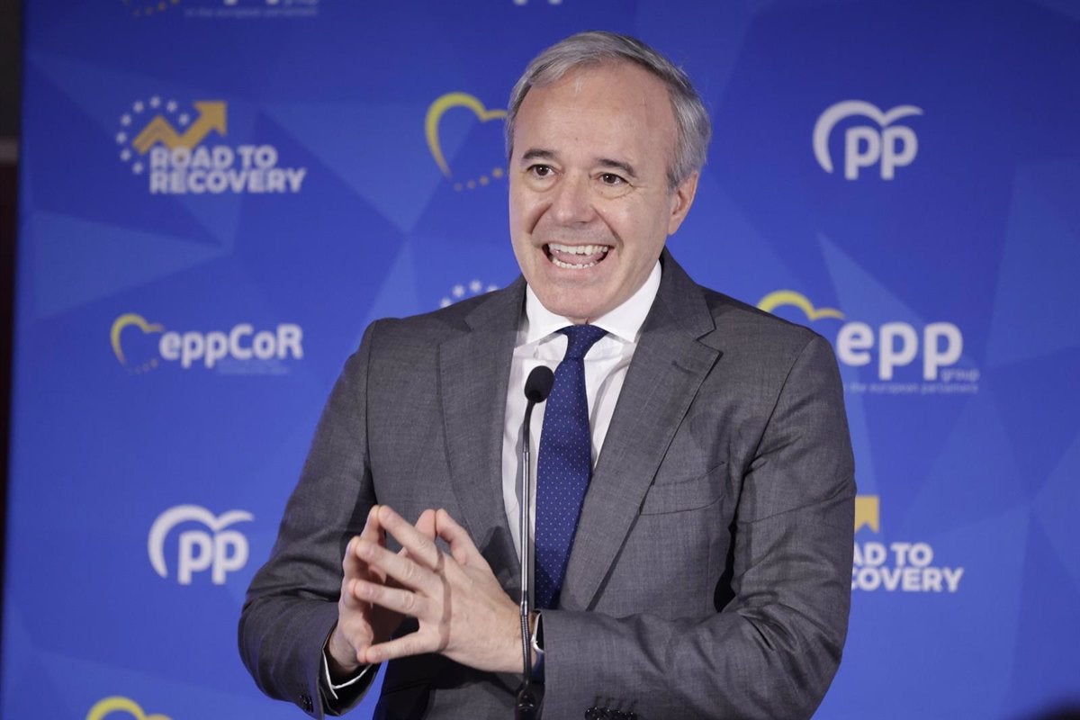 Azcón confía en que Europa pare la amnistía en Cataluña Azcón confía en que Europa pare la amnistía en Cataluña
