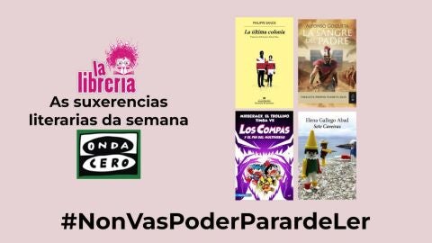 As suxerencias literarias de La Librer&iacute;a CyC do 27 de novembro de 2023