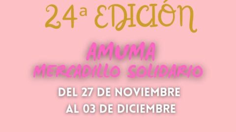 Mercadillo solidario de Amuma 2023