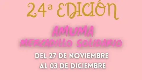 Mercadillo solidario de Amuma 2023 Mercadillo solidario de Amuma 2023
