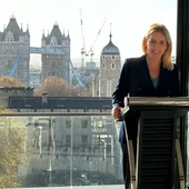 Almudena Martínez, durante la presentación del Cádiz Investment Hub en Londres Almudena Martínez, durante la presentación del Cádiz Investment Hub en Londres