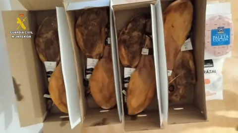 Detenido en Barbastro por robar jamones y otros productos durante once meses Detenido en Barbastro por robar jamones y otros productos durante once meses