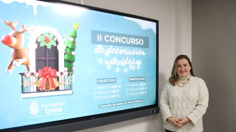 El Ayuntamiento de Onda ha presentado las bases del concurso de decoraci&oacute;n navide&ntilde;a. 