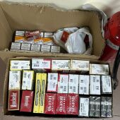 La Policía Local interviene 237 cajetillas de tabaco de contrabando listas para su venta