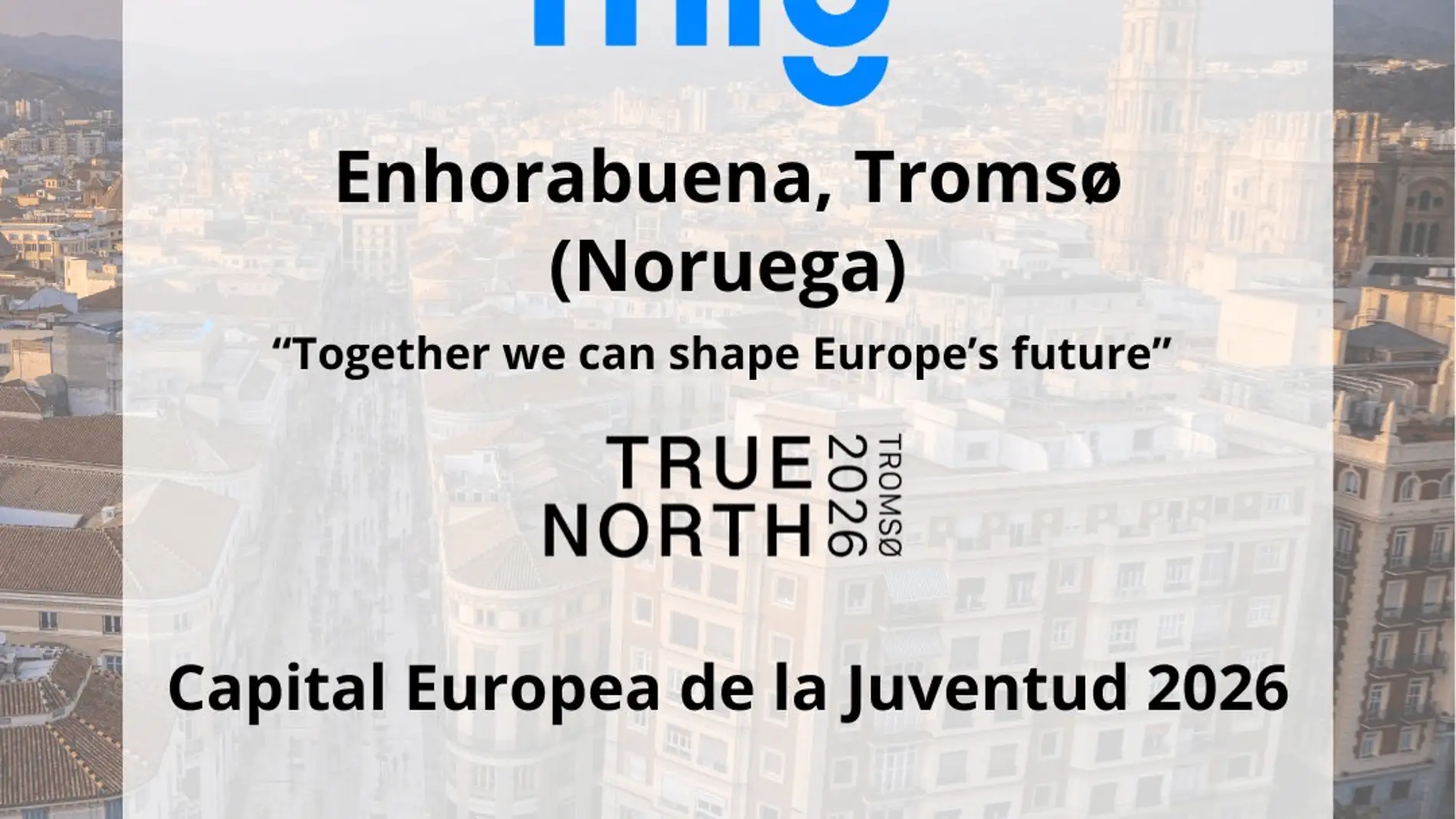 Málaga se queda a las puertas de ser Capital Europea de la Juventud