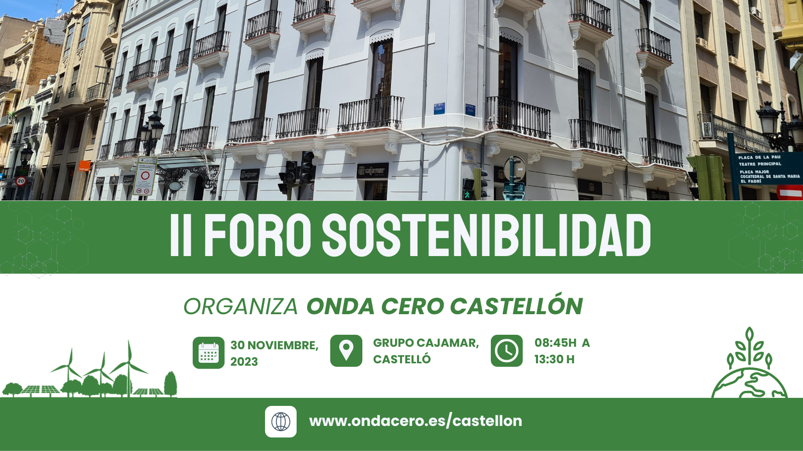 II Foro de Sostenibilidad Onda Cero Castellón II Foro de Sostenibilidad Onda Cero Castellón