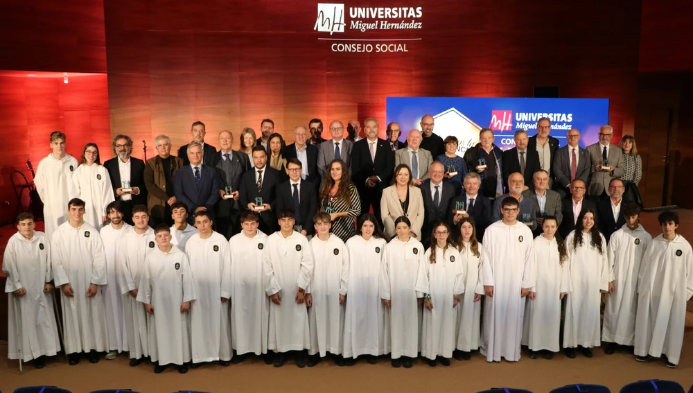 Premios Cátedras Institucionales 2023 de la UMH de Elche. 