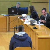 El acusado cuando declaró en el juicio El acusado cuando declaró en el juicio