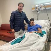 Haitam,del Málaga, operado 