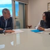 Carmina Borrás con Pedro López