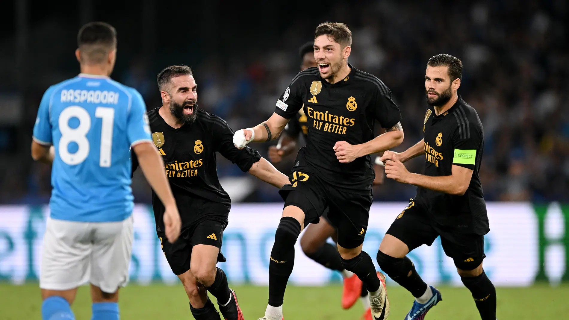 Real Madrid - Nápoles: un punto para ser primeros