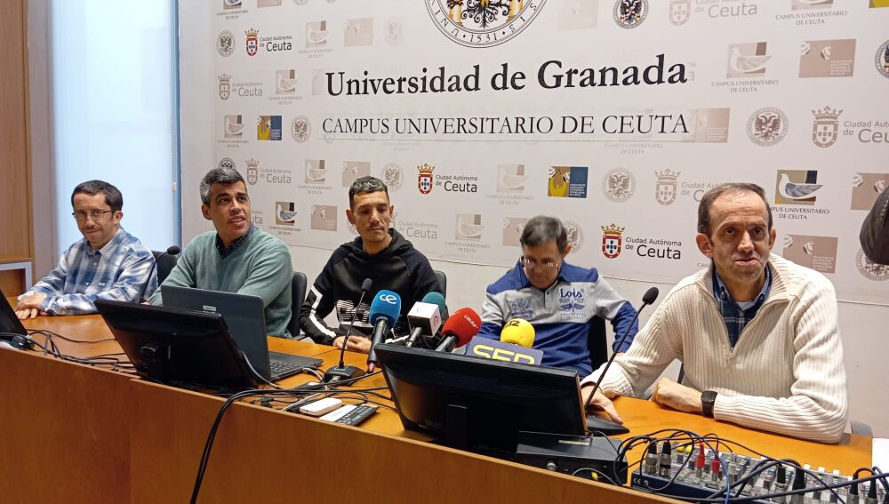 Actores de 'Campeonex' en Ceuta