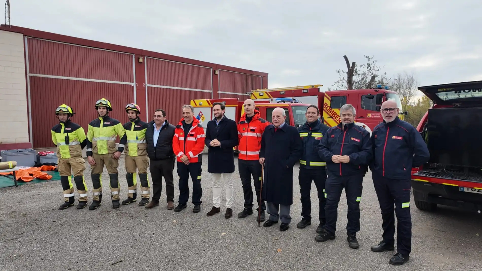 La DPH construirá un nuevo parque de bomberos entre Monzón y Binéfar