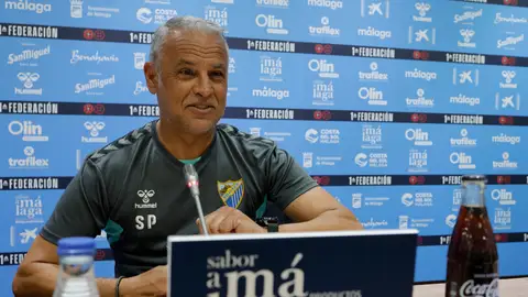 Sergio Pellicer, entrenador del Málaga CF Sergio Pellicer, entrenador del Málaga CF