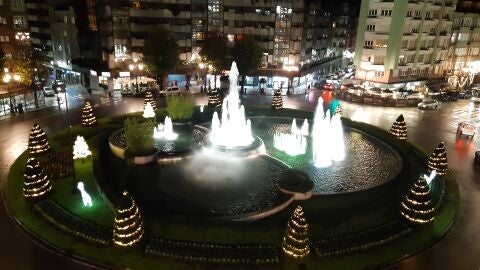 Luces de Navidad en el primer fin de semana de diciembre en Asturias