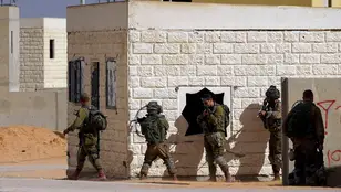 El ejército israelí entrena para la ofensiva terrestre dentro de la Franja de Gaza 