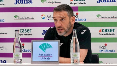 Ibon Navarro, entrenador de Unicaja