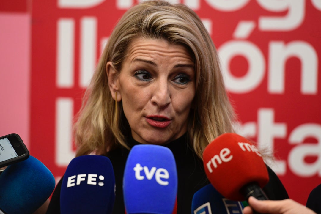 Tensión en el Gobierno por la reforma del subsidio por desempleo: Díaz carga contra el 'número dos' de Calviño Tensión en el Gobierno por la reforma del subsidio por desempleo: Díaz carga contra el 'número dos' de Calviño