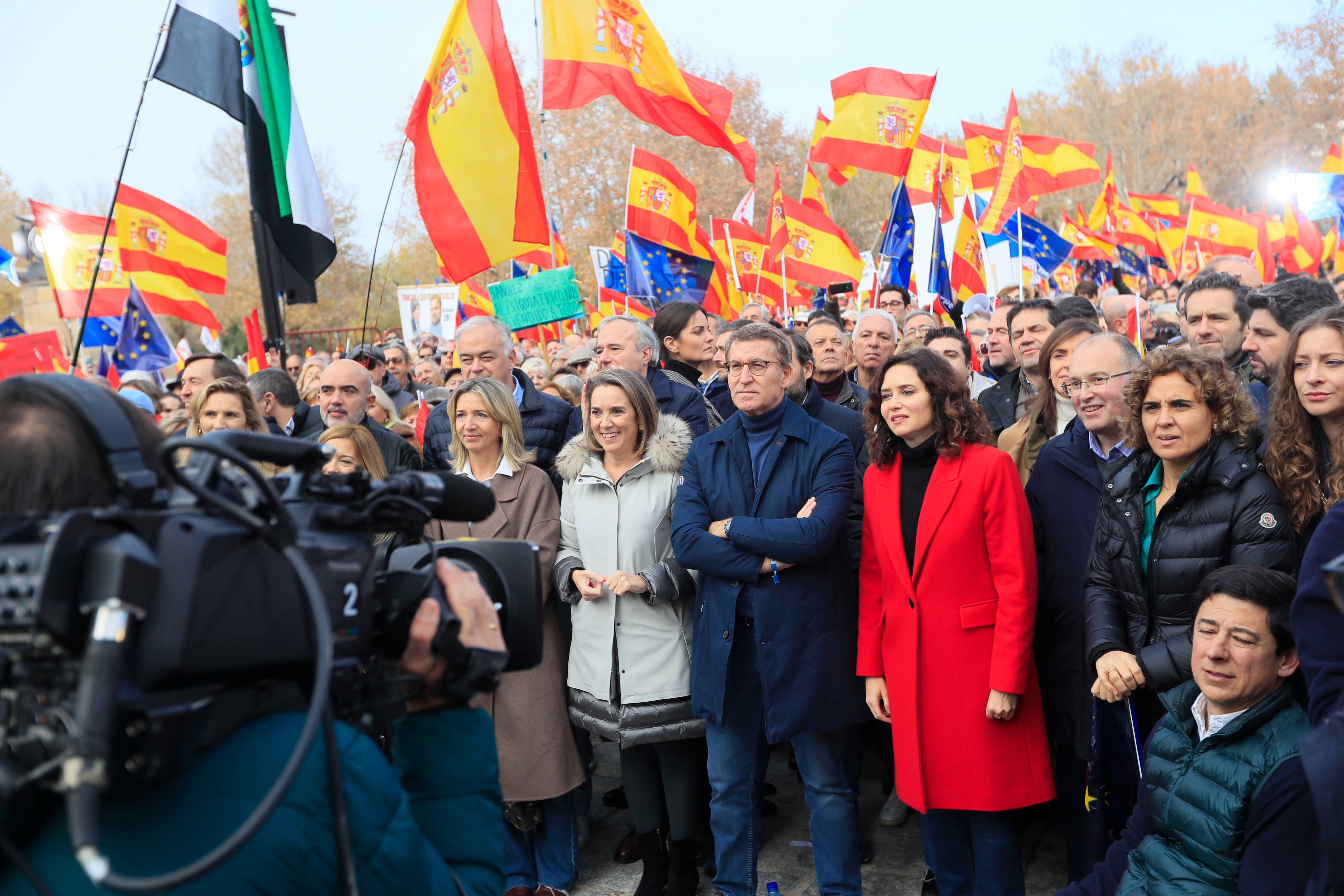 Manifestación en Madrid contra la amnistía y por "una España fuerte": dónde es, horario y cortes de tráfico Manifestación en Madrid contra la amnistía y por "una España fuerte": dónde es, horario y cortes de tráfico