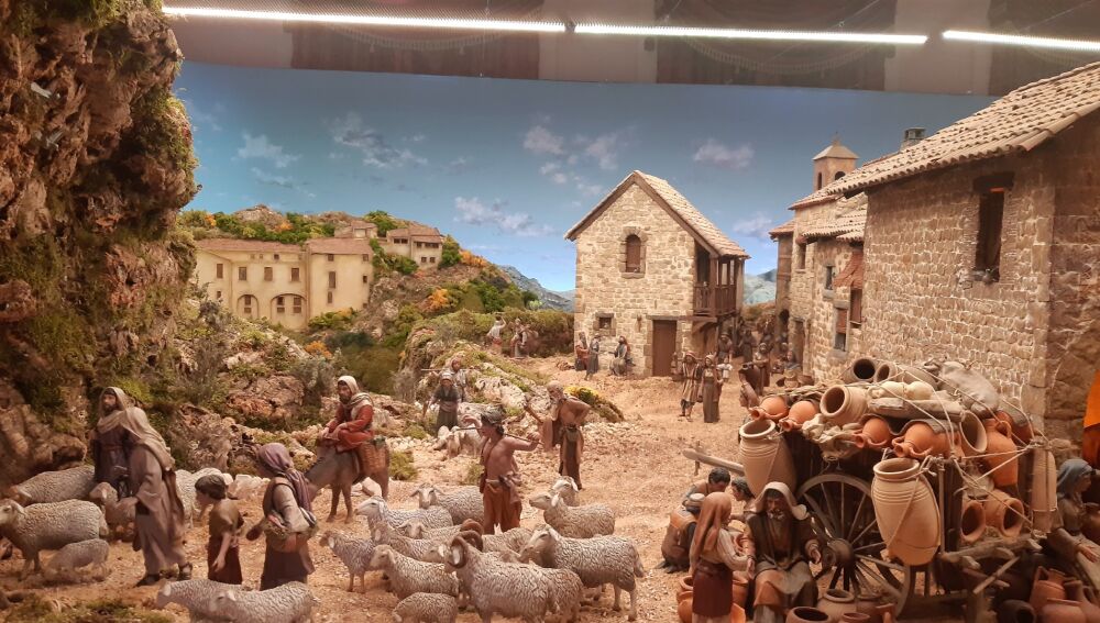 Imagen del belén monumental de Ciudad Real