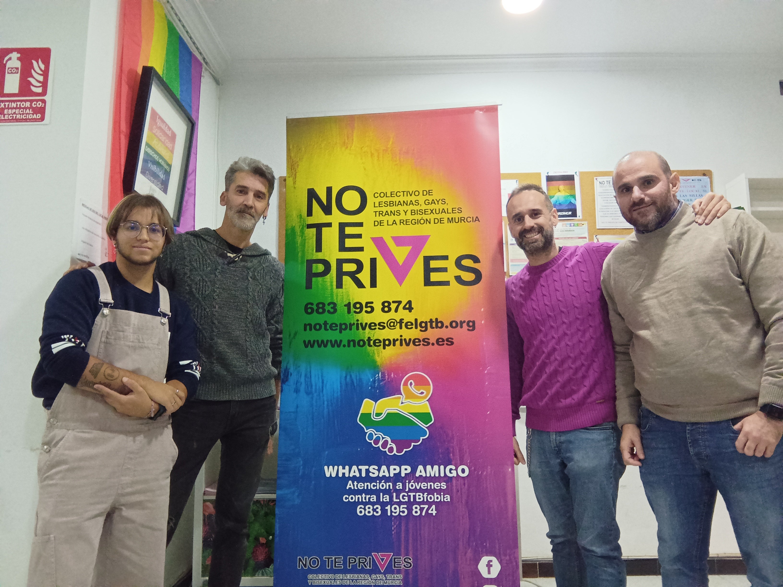 El colectivo LGTBI+ de la Región de Murcia inicia una nueva andadura El colectivo LGTBI+ de la Región de Murcia inicia una nueva andadura