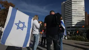 Manifestación pro-israelí en Málaga 