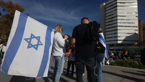 Manifestación pro-israelí en Málaga Manifestación pro-israelí en Málaga
