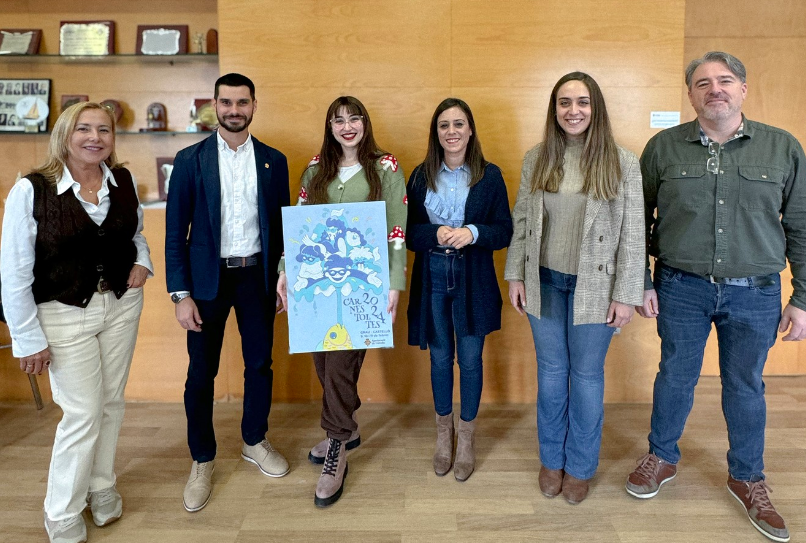 Sara del Arco gana el concurso del cartel del Carnaval 2024 del Grao de Castellón Sara del Arco gana el concurso del cartel del Carnaval 2024 del Grao de Castellón