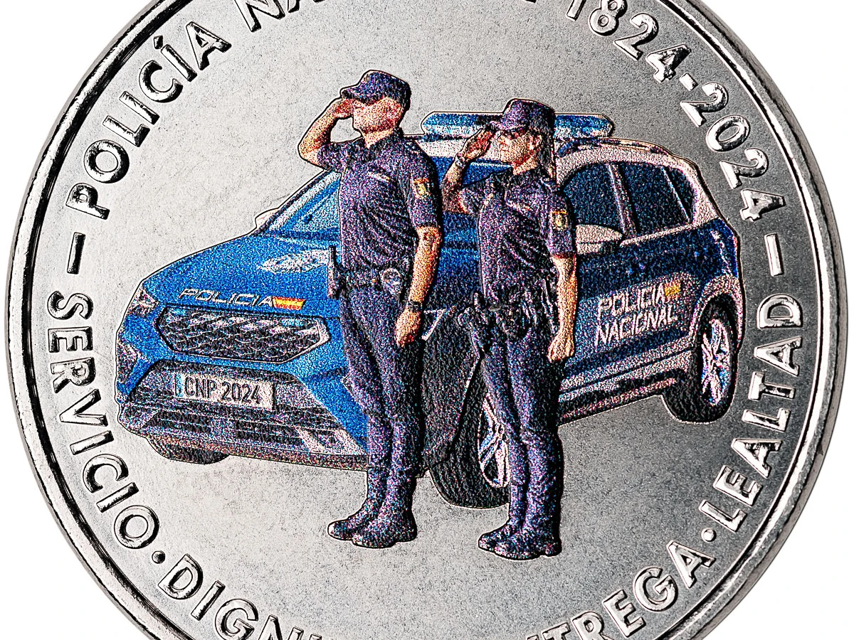 Comprar Placa Homenaje Policia Nacional | Trofeo Policia Nacional