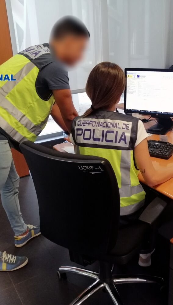 Investigadores de la Policía Nacional de Alicante 