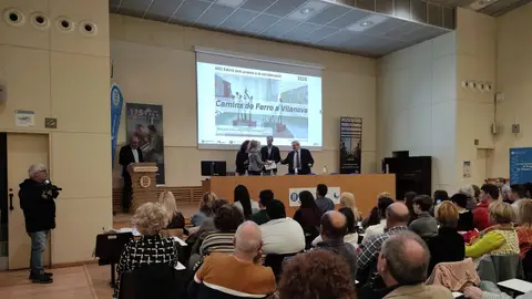 Entrega de premis Camins de Ferro de Vilanova Entrega de premis Camins de Ferro de Vilanova