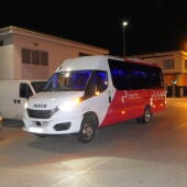 Autobús a su paso por Alginet