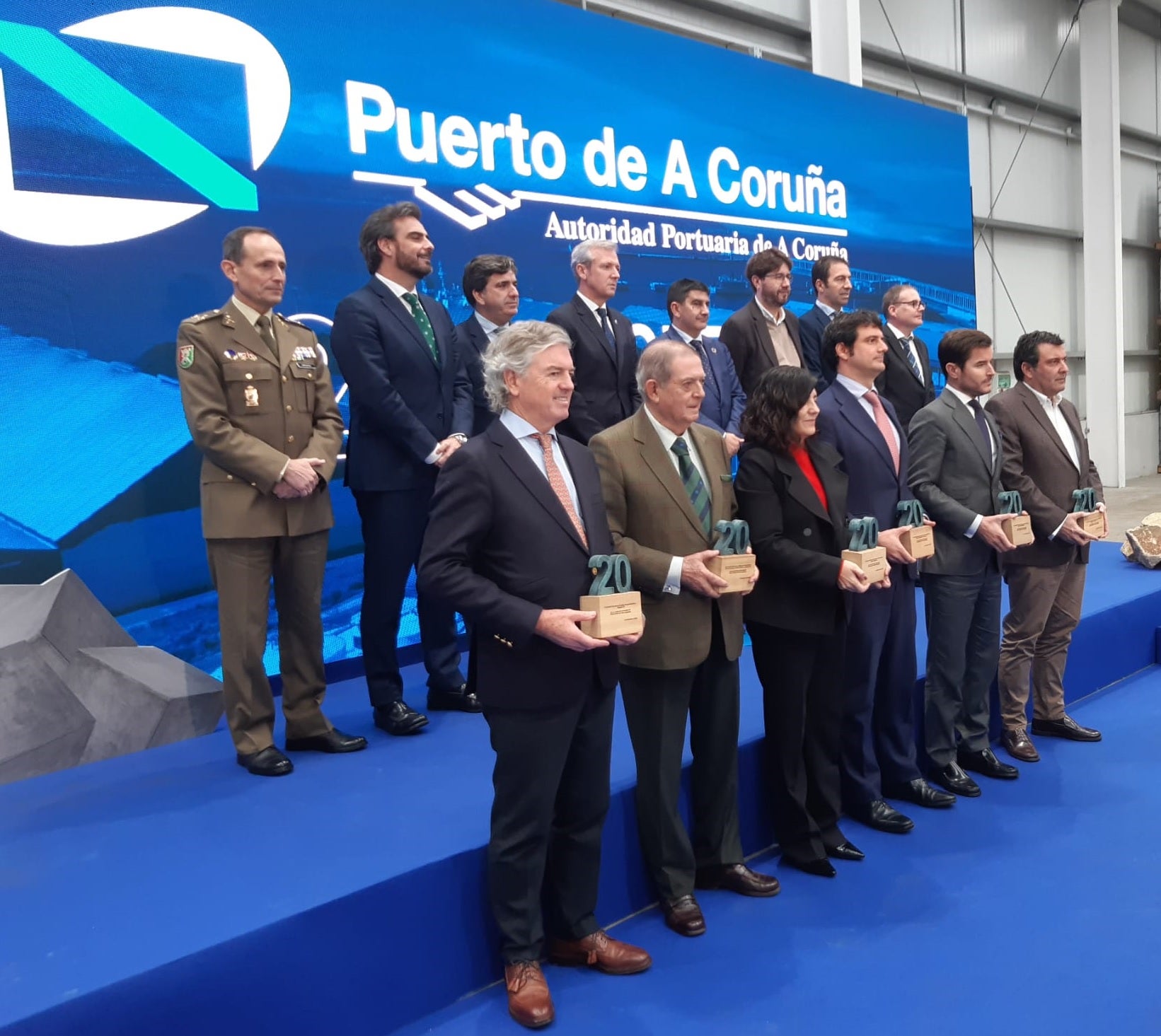 20 millones de toneladas de mercancías descargadas en Punta Langosteira con marejada entre Inés Rey y la Autoridad Portuaria 20 millones de toneladas de mercancías descargadas en Punta Langosteira con marejada entre Inés Rey y la Autoridad Portuaria