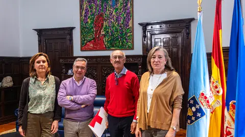 A Deputación afianza a súa colaboración con Cruz Vermella A Deputación afianza a súa colaboración con Cruz Vermella