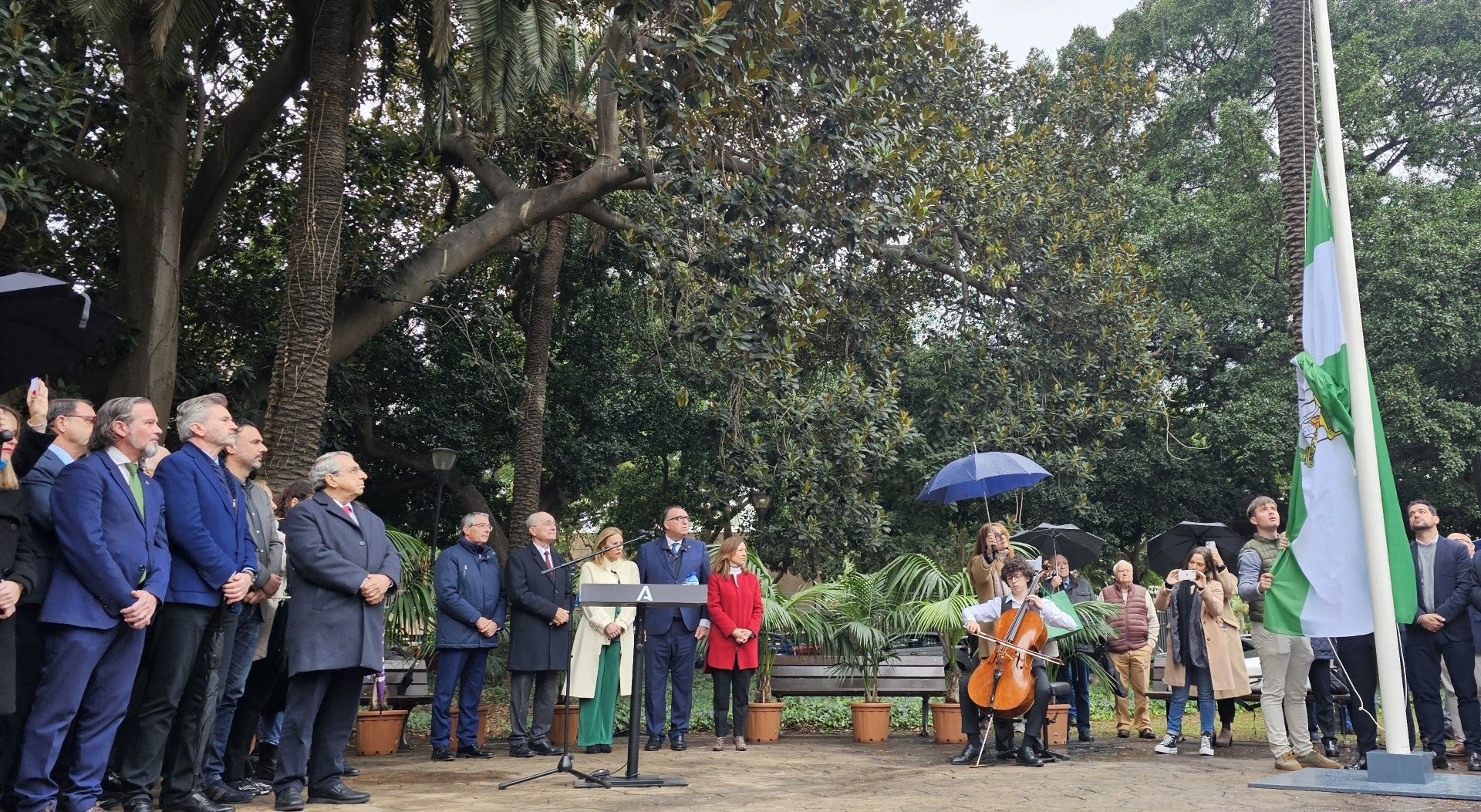 La Junta de Andalucía celebra en Málaga el Día de la Bandera Autonómica La Junta de Andalucía celebra en Málaga el Día de la Bandera Autonómica