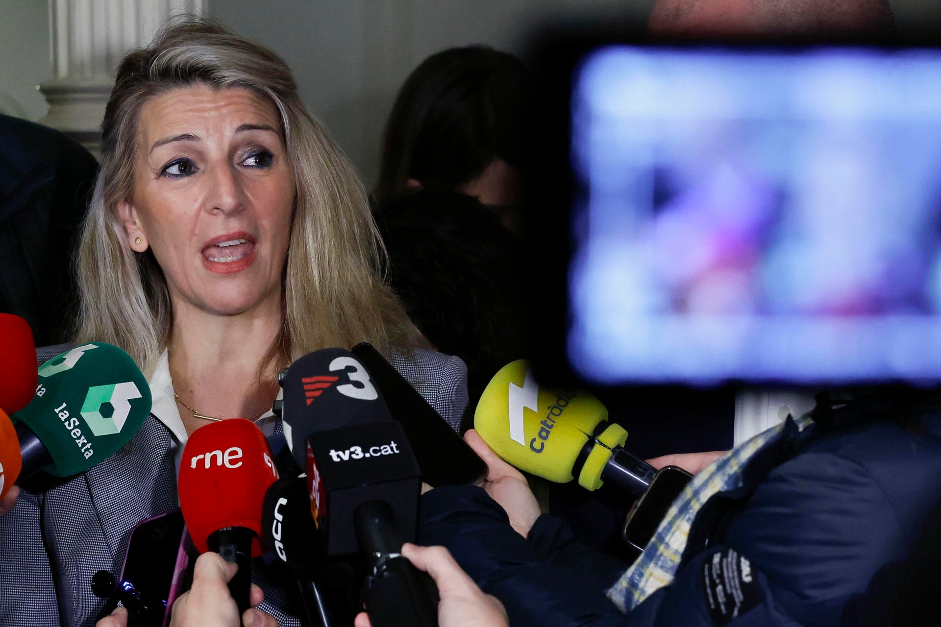 Yolanda Diaz quiere inaugurar la legislatura con acuerdo tripartito para subir el SMI Yolanda Diaz quiere inaugurar la legislatura con acuerdo tripartito para subir el SMI
