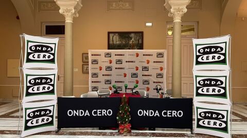 Set de Onda Cero en el Palacio de la Diputaci&oacute;n Provincial del Ciudad Real