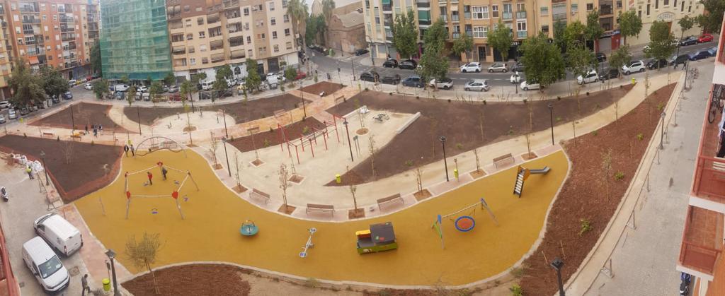El Ayuntamiento de València abre al público un nuevo jardín en La Creu del Grau El Ayuntamiento de València abre al público un nuevo jardín en La Creu del Grau