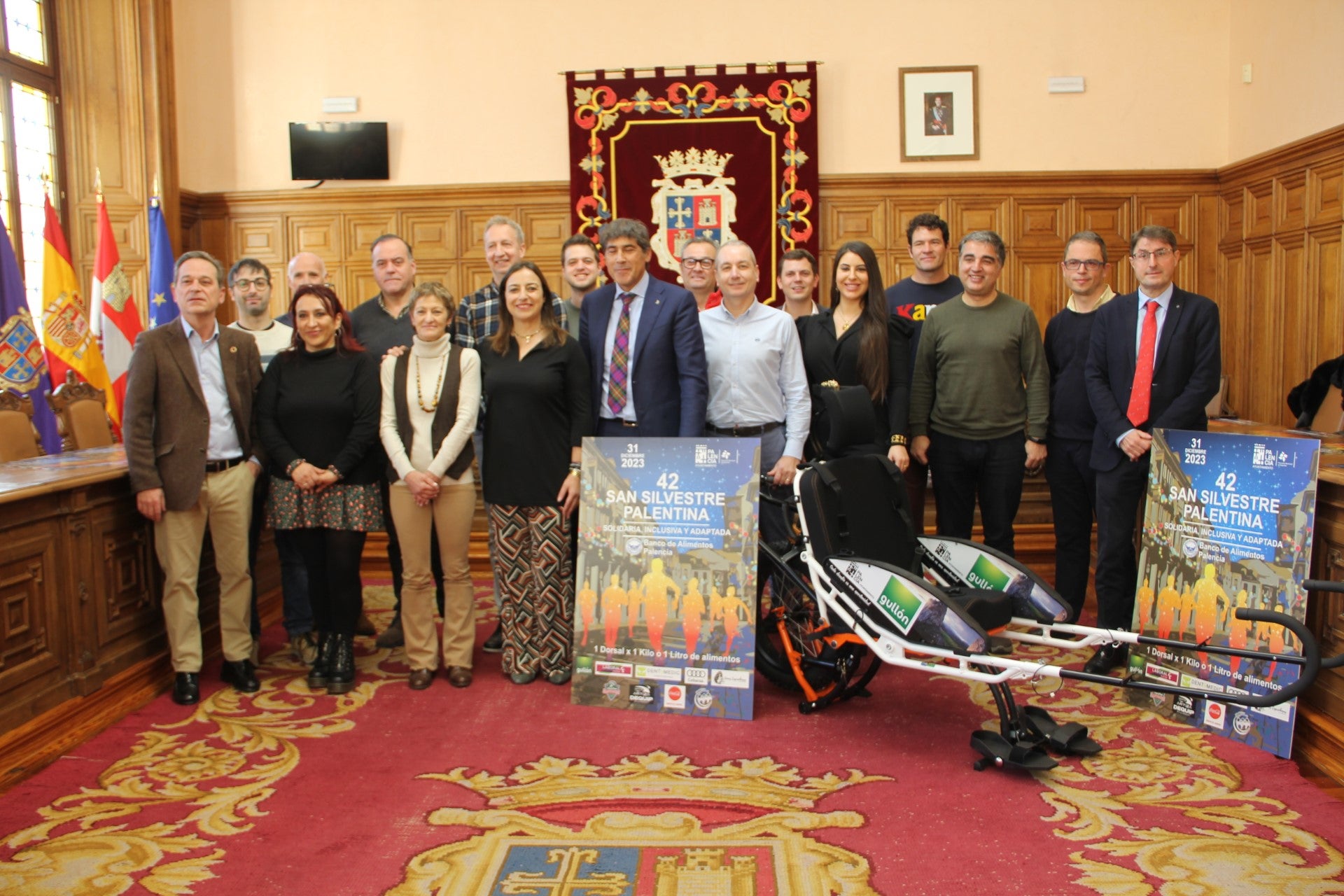 La 42ª San Silvestre Popular Palentina será solidaria, inclusiva y adaptada La 42ª San Silvestre Popular Palentina será solidaria, inclusiva y adaptada