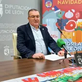 El diputado Roberto Aller, presentando la campaña de productos leoneses de cara a la Navidad El diputado Roberto Aller, presentando la campaña de productos leoneses de cara a la Navidad